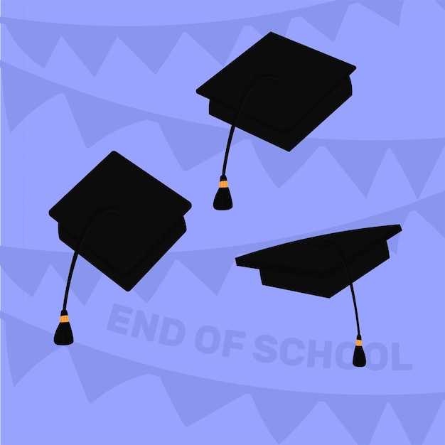 Graduation Caps Celebrate the End of School | Jiffy Designs