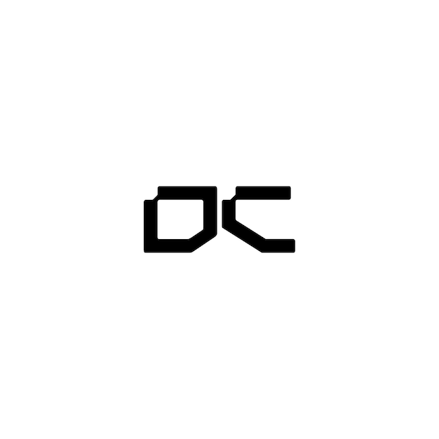 Sleek and Modern DC Monogram Logo Design | Jiffy Designs