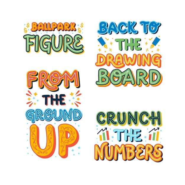 Vibrant Typographic Artwork Celebrating the Creative Process | Jiffy ...