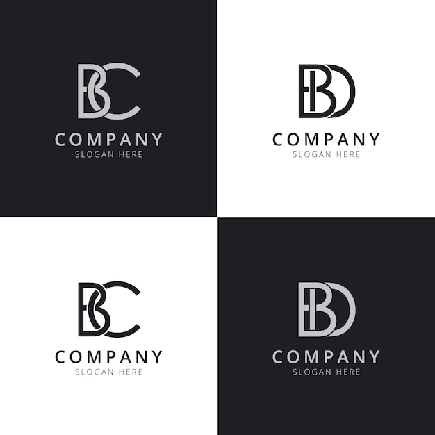 Elegant Monogram Logos with Sleek Typographic Designs | Jiffy Designs