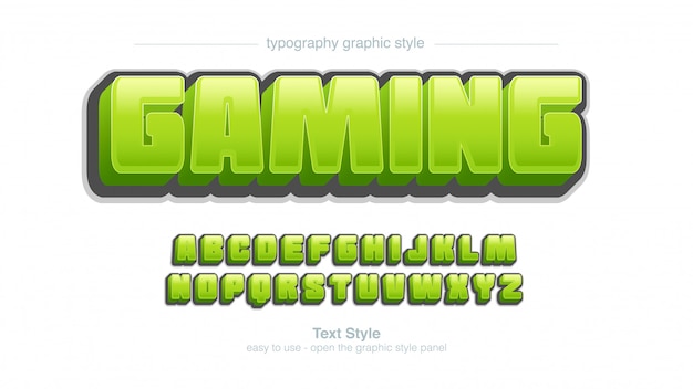 Vibrant and Dynamic Gaming Typography Graphic | Jiffy Designs