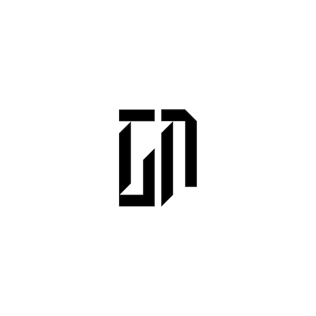 Striking Monogram Design with Bold Geometric Shapes | Jiffy Designs