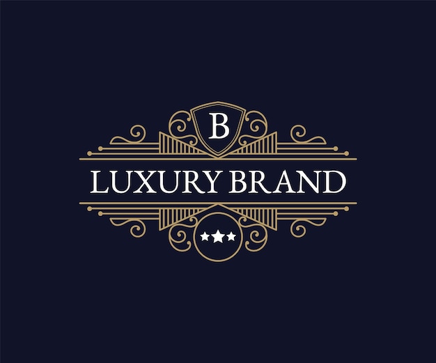 Elegant Monogram Emblem for Luxury Brand Identity | Jiffy Designs