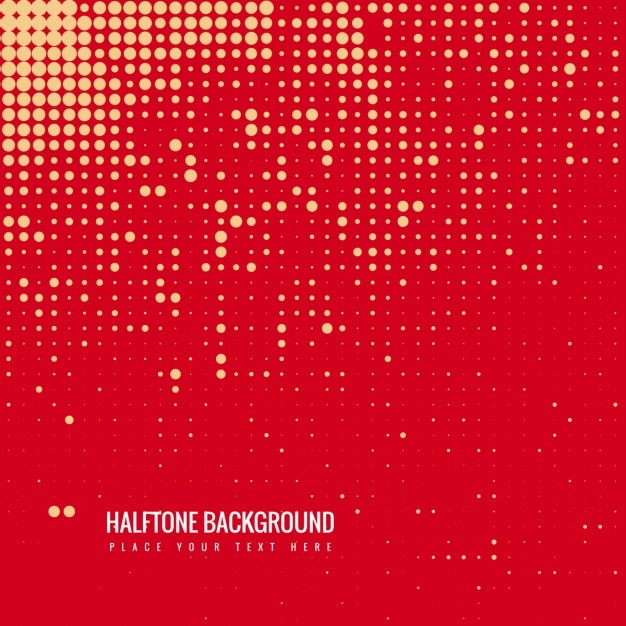 Vibrant Red Halftone Dots Background with Scattered Sparkles | Jiffy ...