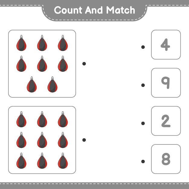 Captivating Blood Droplet Visual Counting Exercise | Jiffy Designs