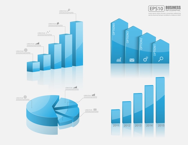 Vibrant Business Infographic with Diverse Data Visualizations | Jiffy ...