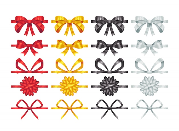 Vibrant Ribbon Bows in Assorted Colors and Styles | Jiffy Designs