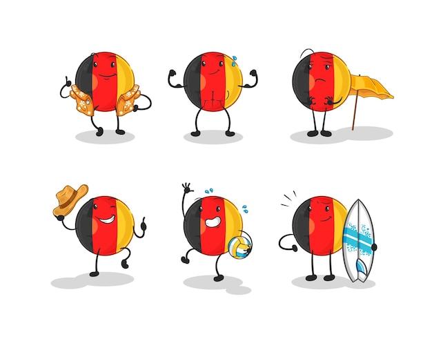 Vibrant and Playful Illustrated Emblem Collection | Jiffy Designs