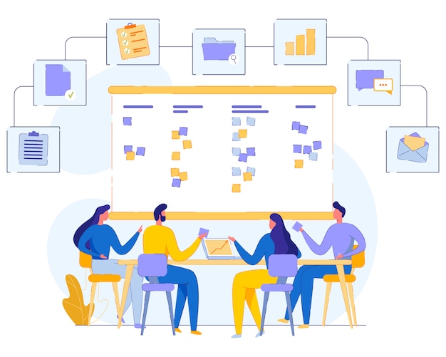 Collaborative Data Analysis: Team Reviewing Visualizations | Jiffy Designs