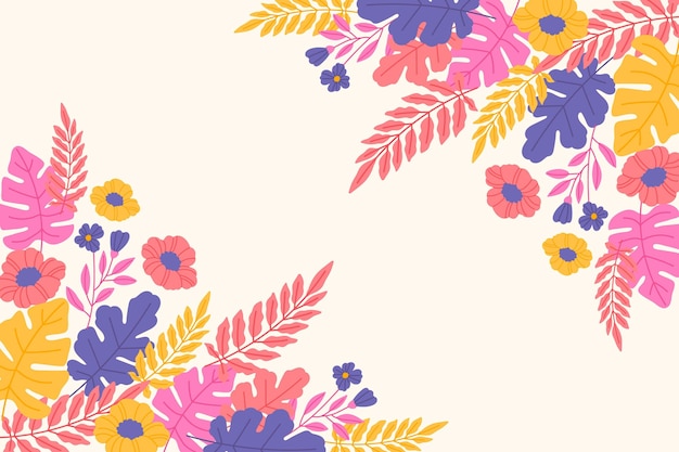 Vibrant Floral Arrangement with Lush Leaves and Blooms | Jiffy Designs