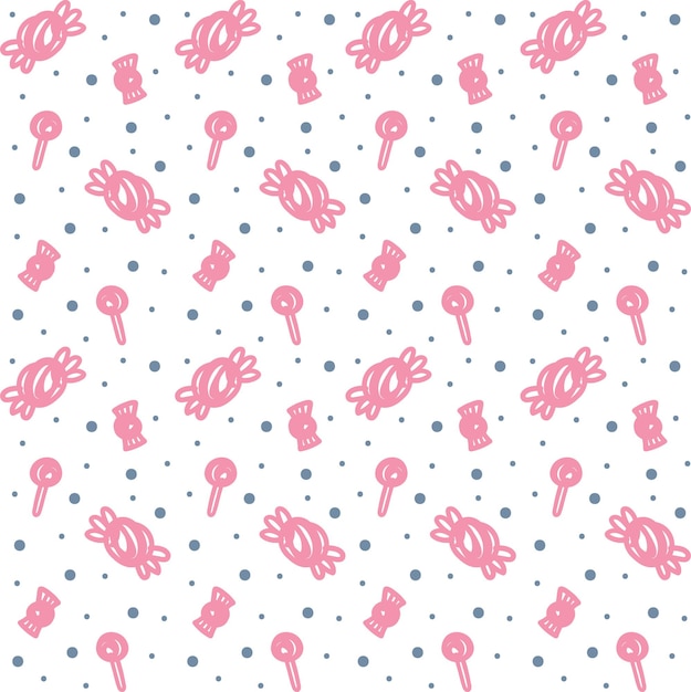 Playful Lollipop Polka Dot Pattern | Jiffy Designs