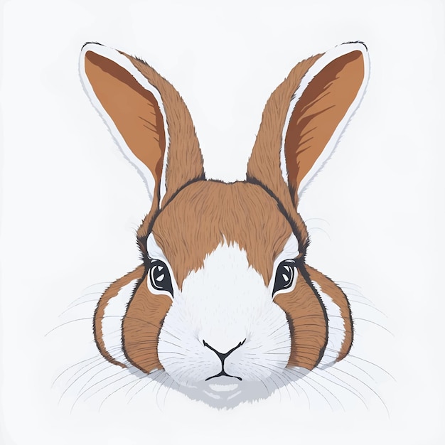 Charming Rabbit with Expressive Eyes and Fluffy Fur | Jiffy Designs
