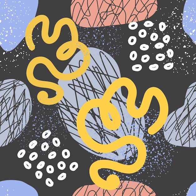 Vibrant Abstract Shapes and Patterns in Pastel Tones | Jiffy Designs