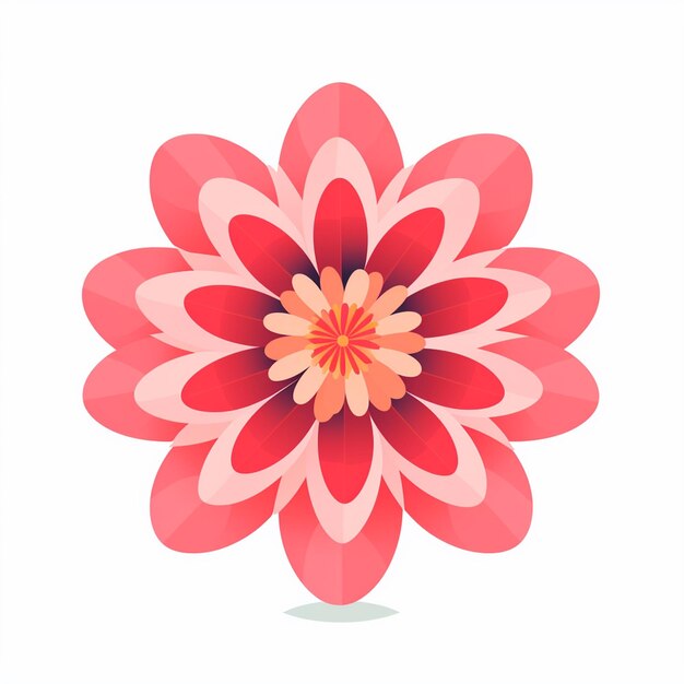 Vibrant Floral Bloom in Shades of Pink | Jiffy Designs