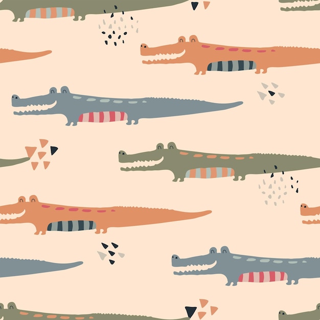 Vibrant Crocodile Collection: Playful Patterns and Designs | Jiffy Designs
