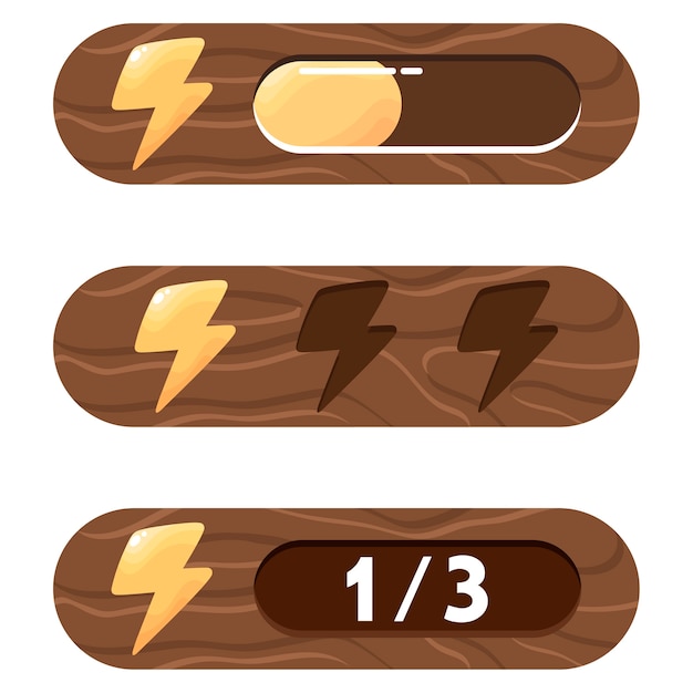 Rustic Lightning Bolt Collection: Minimalist Graphic Elements | Jiffy ...