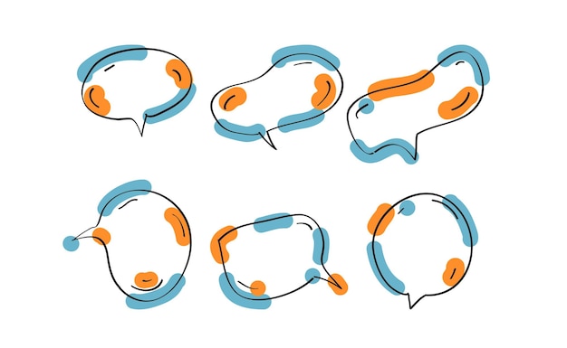Vibrant Fluid Shapes in Playful Abstract Conversation | Jiffy Designs