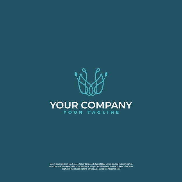 Elegant Floral Logo Design with Minimalist Aesthetic | Jiffy Designs