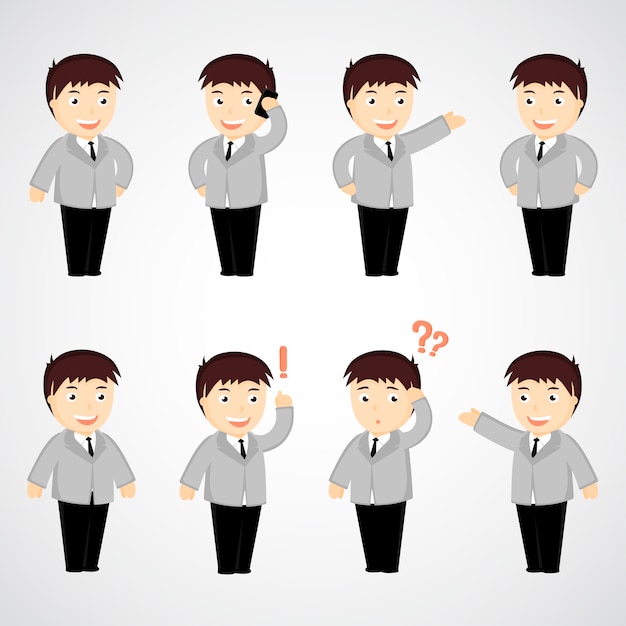 Diverse Collection of Expressive Character Illustrations | Jiffy Designs