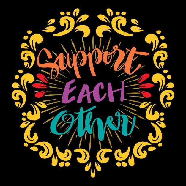 Vibrant Floral Lettering with Uplifting Motivational Message | Jiffy ...