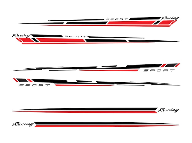 Sleek and Stylish Racing Stripes with Bold Sport Accents | Jiffy Designs