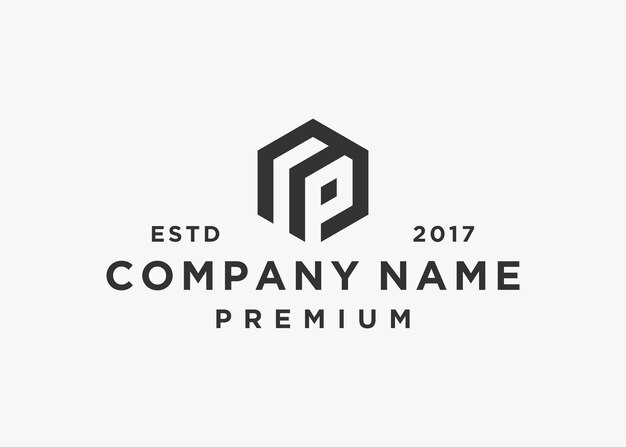 Sleek Geometric Monogram Logo with Premium Branding Text | Jiffy Designs