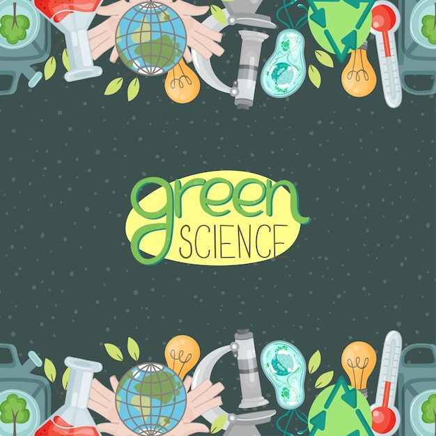 Vibrant Illustration Celebrating the Wonders of Green Science | Jiffy ...