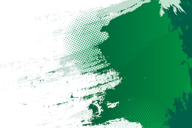 Vibrant Emerald Splash with Subtle Halftone Accents | Jiffy Designs