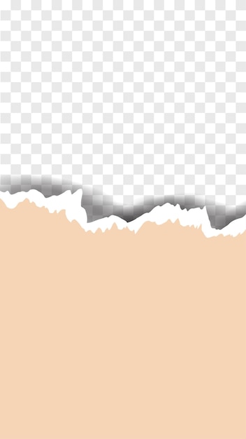 Torn Paper Landscape with Gradient Background | Jiffy Designs