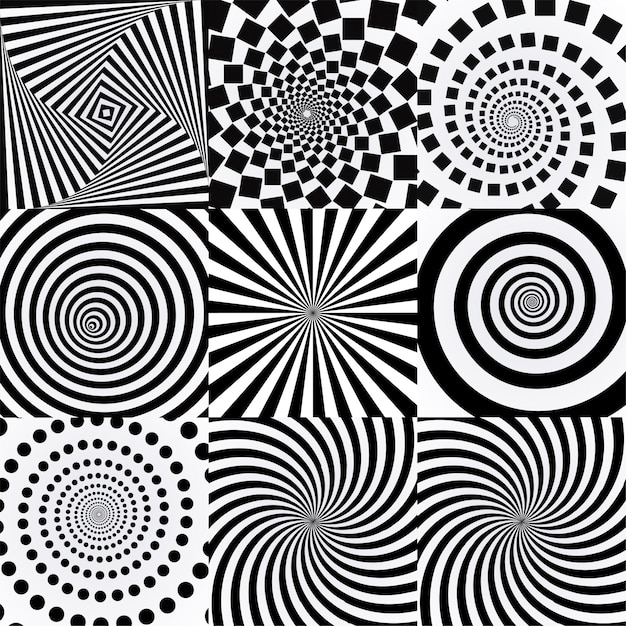 Mesmerizing Optical Illusion of Hypnotic Geometric Patterns | Jiffy Designs
