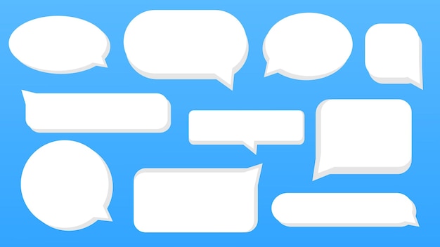 Versatile Collection of Customizable Speech Bubbles | Jiffy Designs