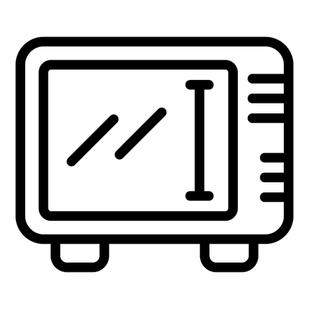Minimalist Toolbox Icon with Ruler and Hammer | Jiffy Designs