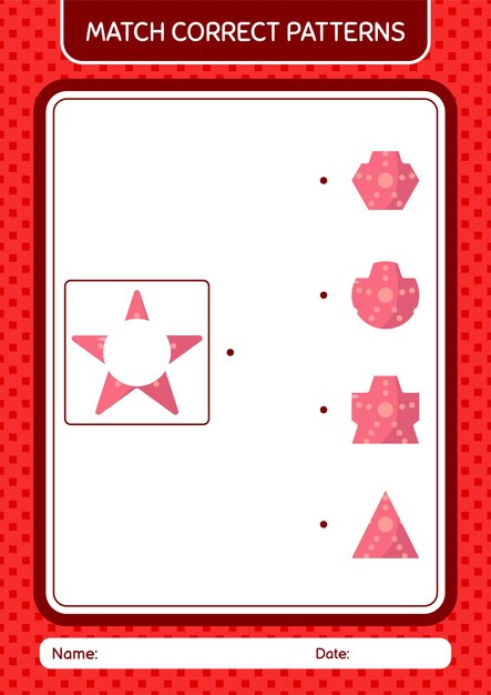 Vibrant Pink Shapes: Matching Patterns for Visual Learners | Jiffy Designs