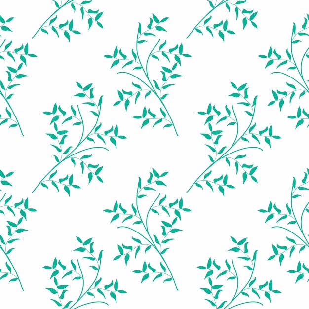Vibrant Botanical Pattern with Flowing Foliage | Jiffy Designs