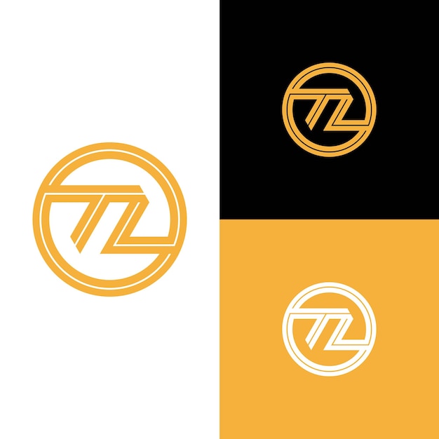 Sleek and Striking TZ Monogram Logo Design | Jiffy Designs