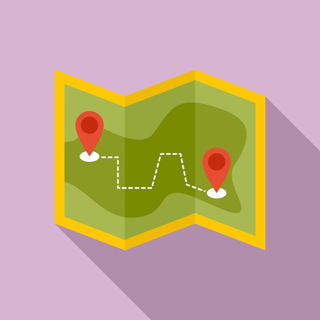 Vibrant Wayfinding Map with Pinpointed Destinations | Jiffy Designs