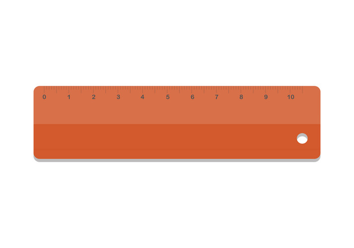Ruler Icon Vector Illustration. School Icon Symbol Ruler Education ...