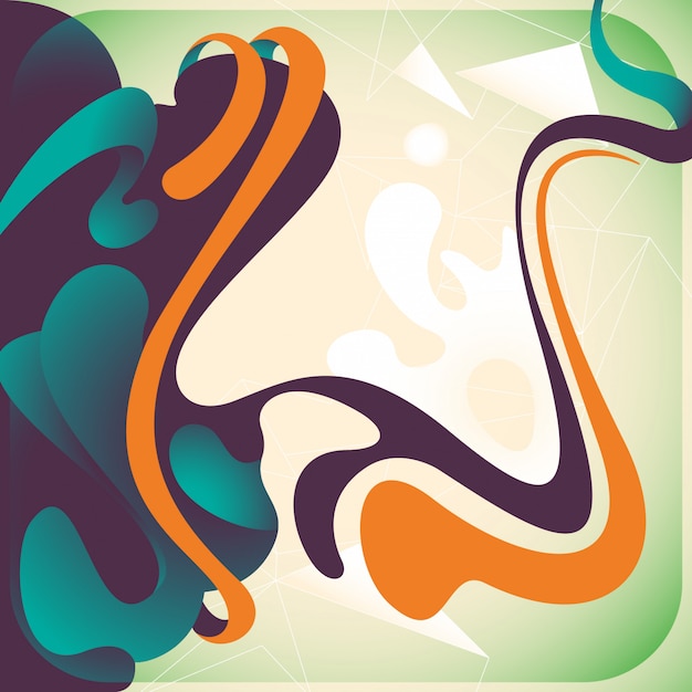 Vibrant Abstract Shapes in Harmonious Composition | Jiffy Designs