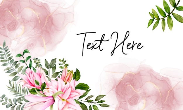 Elegant Floral Frame with Customizable Text | Jiffy Designs