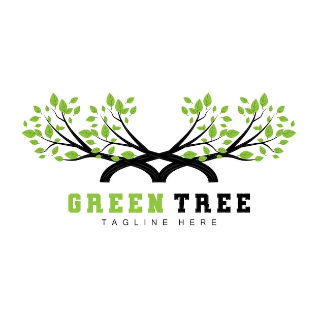 Flourishing Green Tree with Vibrant Foliage and Branching Design ...