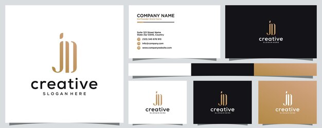 Elegant Monogram Logo and Branding Design | Jiffy Designs