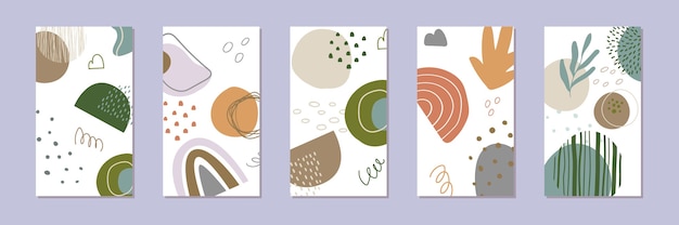 Vibrant Abstract Shapes and Nature-Inspired Patterns | Jiffy Designs