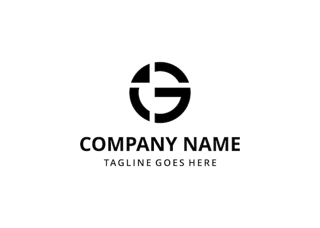 Minimalist Monogram Logo with Bold Geometric Shapes | Jiffy Designs