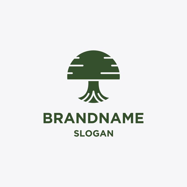Iconic Pine Tree Emblem with Sleek Minimalist Design | Jiffy Designs