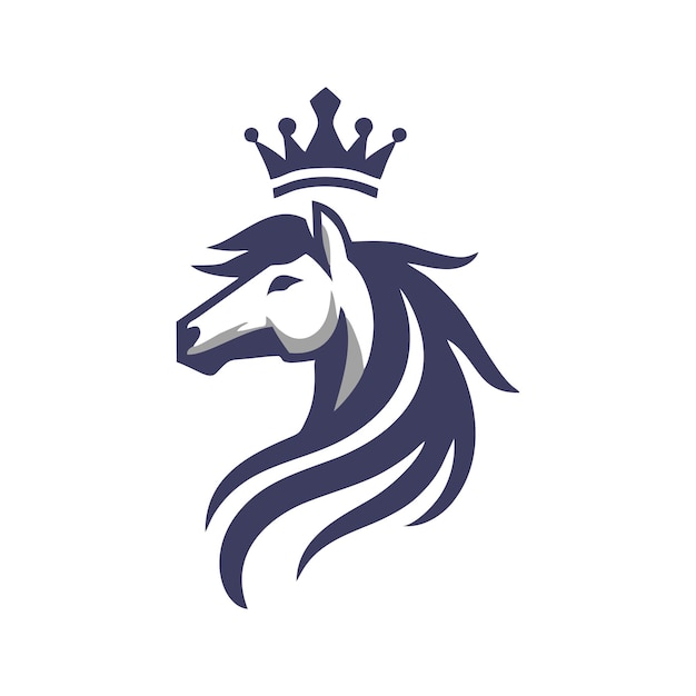 Majestic Unicorn with Regal Crown Silhouette | Jiffy Designs