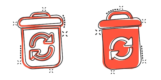 Vibrant Recycling Bin Graphic Collection | Jiffy Designs