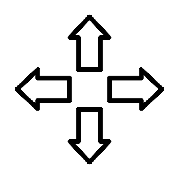 Directional Arrows Pointing in Multiple Directions | Jiffy Designs