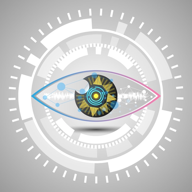 Mystical Eye of Cosmic Insight: A Surreal Visualization | Jiffy Designs