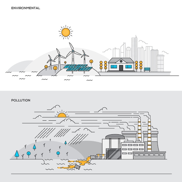 Contrasting Environmental and Pollution Landscapes in Minimalist ...