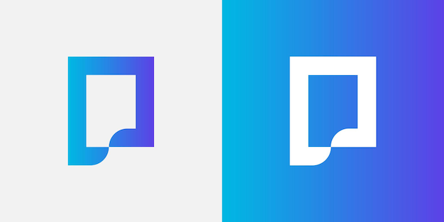 Minimalist Blue and White Abstract Geometric Shapes | Jiffy Designs
